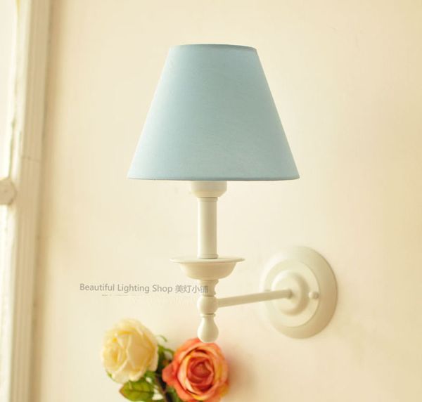 

nordic style romantic warm wall light 90-260v bedroom lamps for dinning living room wall lights e27 lamp holders ing