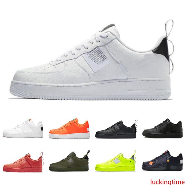 

2019 dunk 1 utility classic black white men women casual shoes red orange sports skateboarding high low cut wheat trainers sneakers 5.5-11