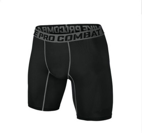 

mens designer short pants brand sports tights men running football fitness training clothes basketball bottoming shorts size s-2xl new, White;black