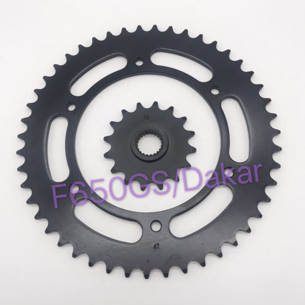 

мотоцикл передние и задние шестерни звездочки для f650gs / дакар funduro f650gs f650st strada g650gs sertao