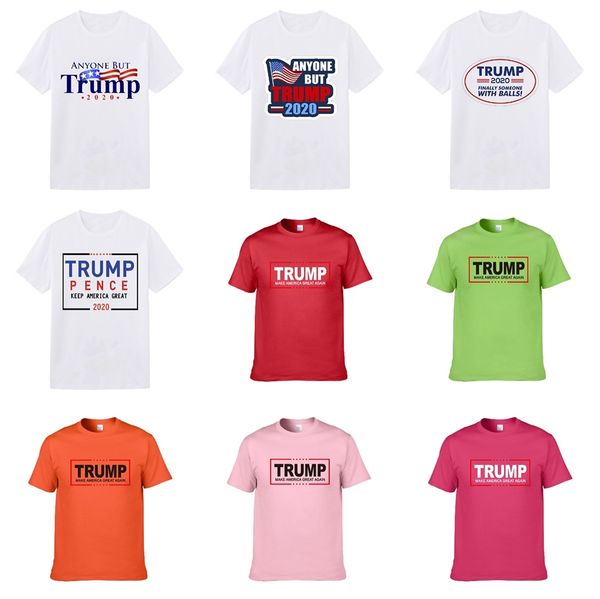 

wholesale new luxury round neck trump t-shirt street short sleeve hirt shirt men teel hip 3d designer mens trump t shirts #706, White;black