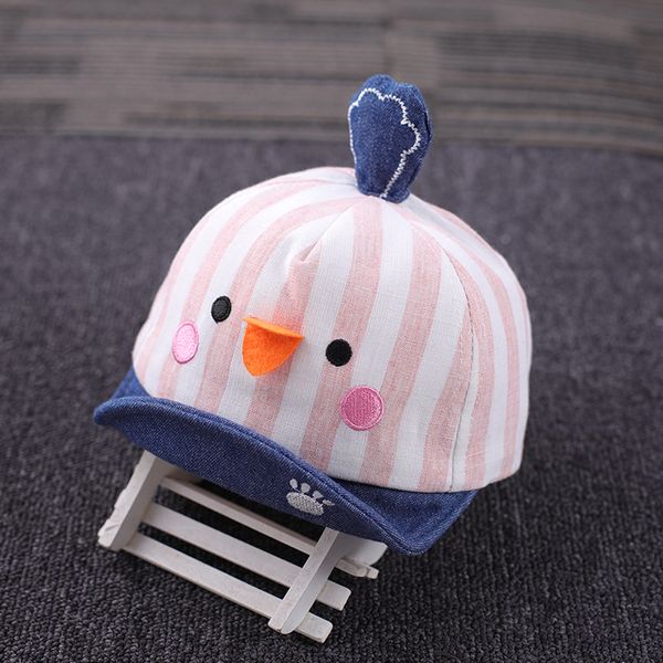 

baby hat summer thin cute cap summer baseball cap, Yellow