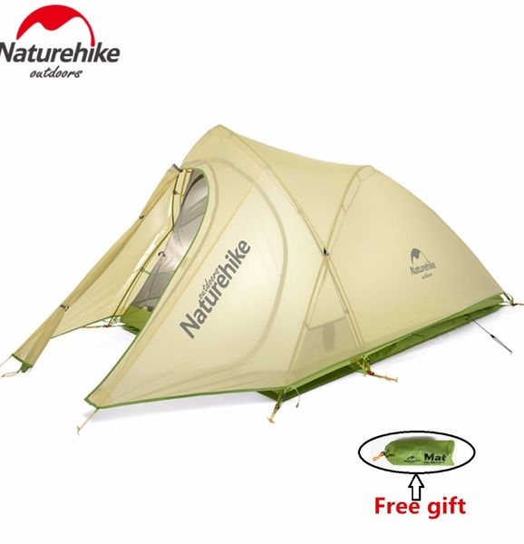 

naturehike factory sell dhl cirrus 2017 new 2 person 3 season camping tent ultralight large space camping tent