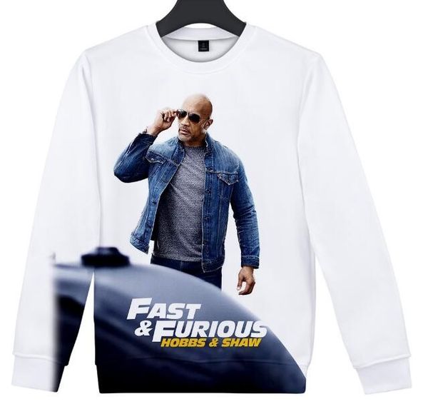 

fast furious 8 3d печати толстовка яркие jumper анимированные потеет женщины мужчины прохладный эпикировка h81, Black