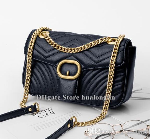 

new arrival genuine leather marmont women bag handbag brand designer serial number