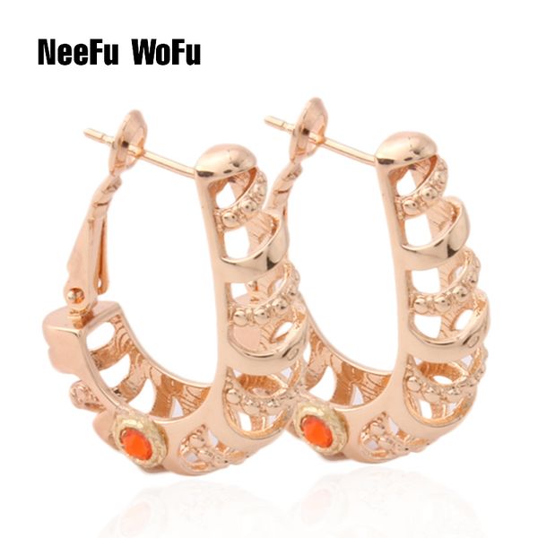 

neefu wofu copper ring earrings gold earrings boucle doreil retro brinco orecchino di marca oorbellen fashion jewelry wholesale, Silver