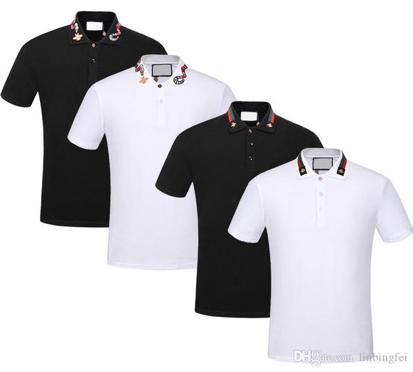

2018 brand new повседневный poloshirt мужчины твердые рубашки поло мужские рубашки поло с коротким рукавом дышащий polos азиатский размер m, White;black