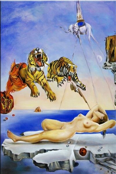 

сальвадор дали art home decor расписанную hd картин печать холст, масло wall art pictures 191202