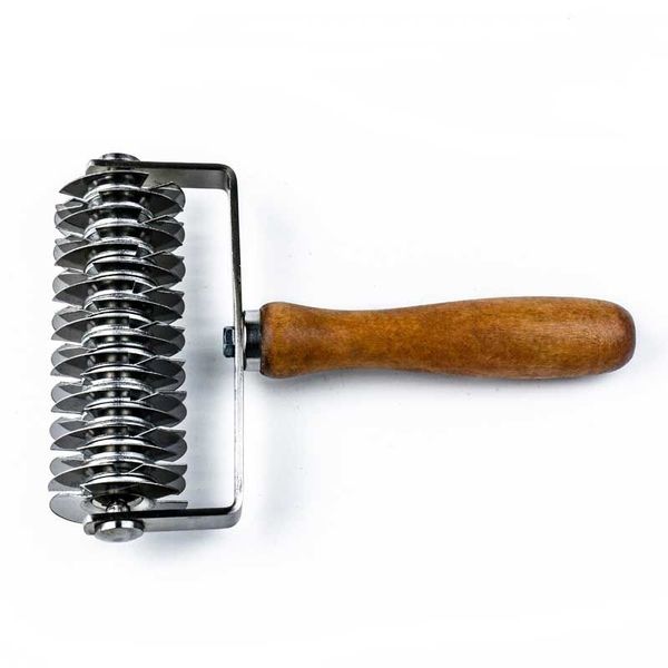 

stainless steel lattice cutter roller pastry bread pizza wheel pie dough cutter diy bakeware other bakeware
