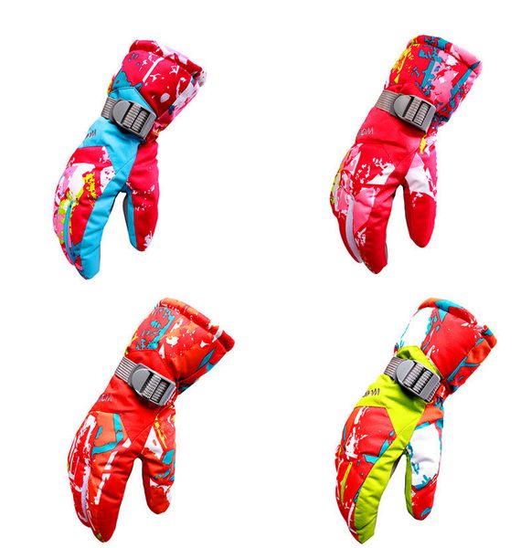 

winter windproof outdoor sports thermal gloves anti-sweat high-quality adjusting camping running skiing gloves