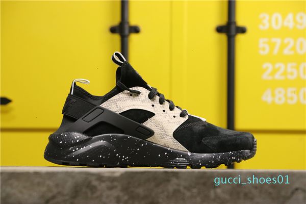 

new arrival promotion mens running shoes autumn red bottom sneakers spikes loafers gradient amazing delivery g1, Black