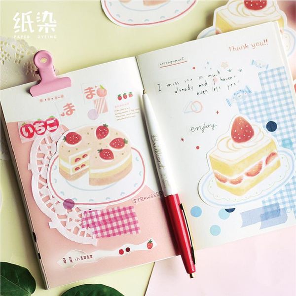 

12pcs/lot viva strawberry series sticky n times stickers memo pad