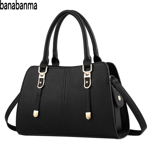 

banabanma women handbag fashion pu lether satchel handbag single shoulder oblique cross bag fashion bags for women 2018 zk40