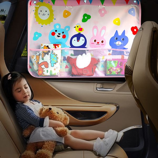 

70*50cm sunshade cover sun blocking auto curtain side blocking tensile sunshade curtain for children car-styling