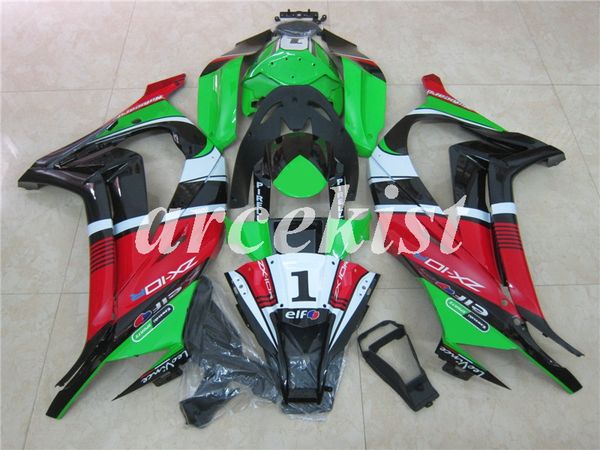 

4 free подарки injection новый abs обтекатели комплект, пригодный для kawasaki ninja zx-10r 2012 2013 2011 2014 2015 11 12 13 14 15 кузовног