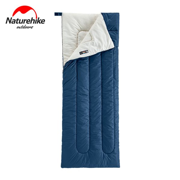 

naturehike ultralight compact cotton single hiking sleeping bag waterproof square packable summer outdoor camping sleeping bag