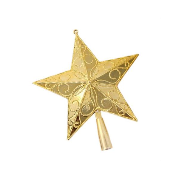 

treasures gold glittered star christmas tree er three sizes for home house party wedding festival carnival decoration l10