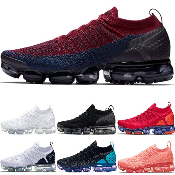 

2.0 men women running shoes olympic red orbit royal blue crimson pulse triple black white trainer sport sneakers size 36-45 dropshopping