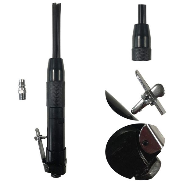 

slag remove black hand carbon steel air pneumatic deburring needle scaler dirt rust corrosion portable welders mini home
