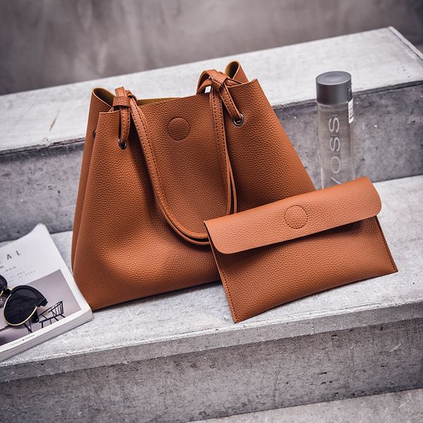 

новый бренд мода плечо портативный женская сумка простая хозяйственная сумка мать