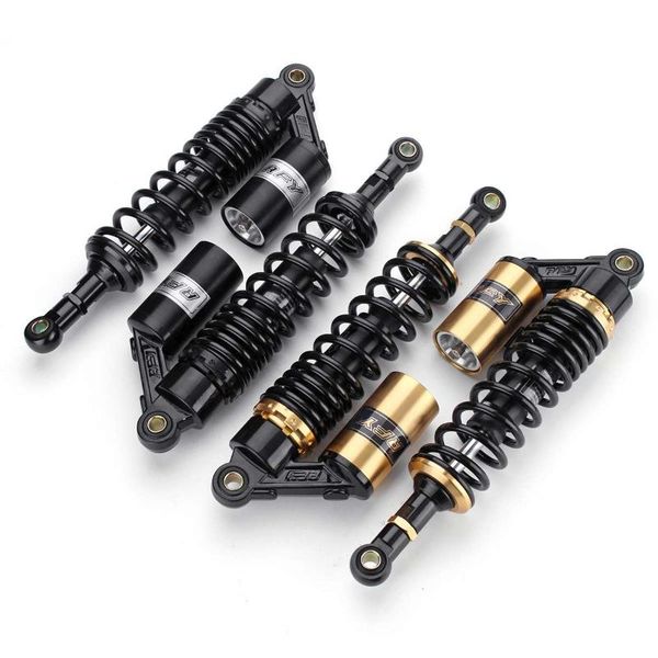 

pair 11" 280mm aluminum+iron rear air for absorbers suspension for atv motorcycle dirt bike