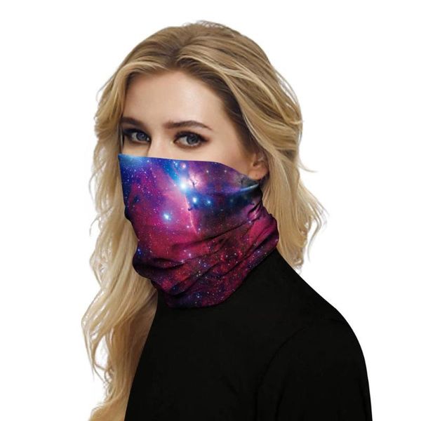 

gnyd 12 in 1 multifunctional headwear headband neck gaiter, Blue;gray