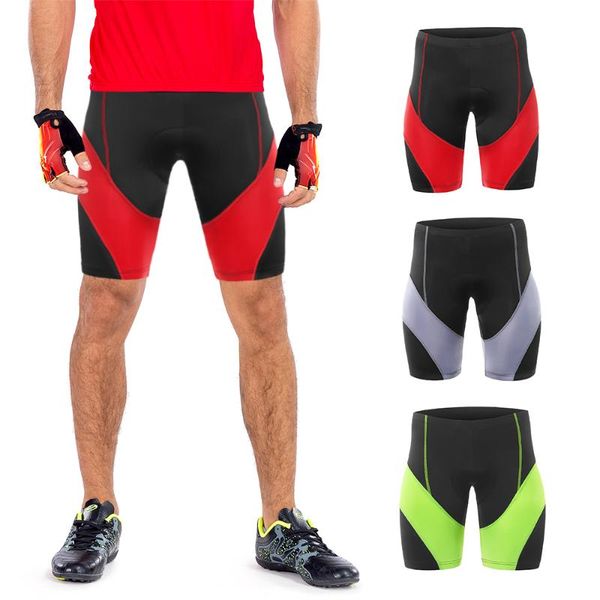 

cycling shorts arsuxeo men padded bicycle road bike mtb mountain biking, Black