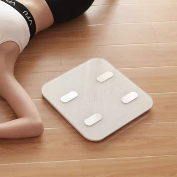 Xiaomi Youpin Yunmai Color2 Bluetooth Body Fat Scale Смарт APP жира Вес Шкала Светодиодный дисплей USB зарядка CYX-C7 3013590 2021