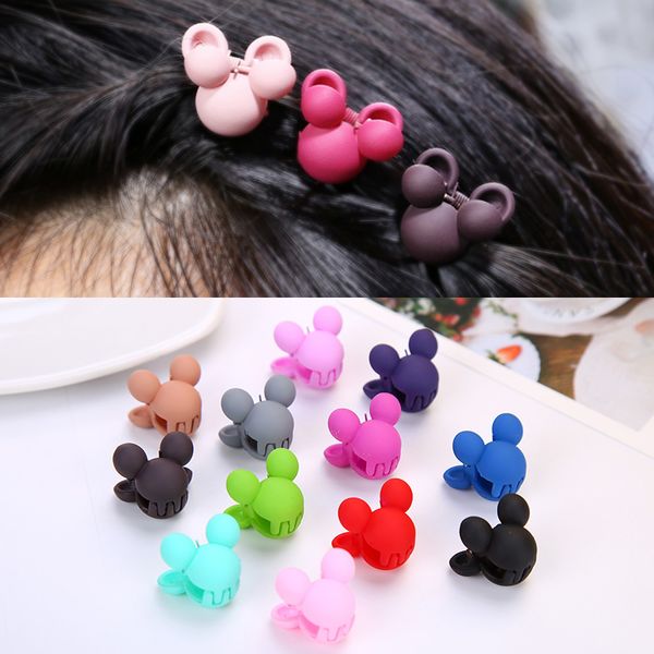 

hair clip for girls cartoon children hair accessories head dress 10pieces a lot multi colors, Slivery;white