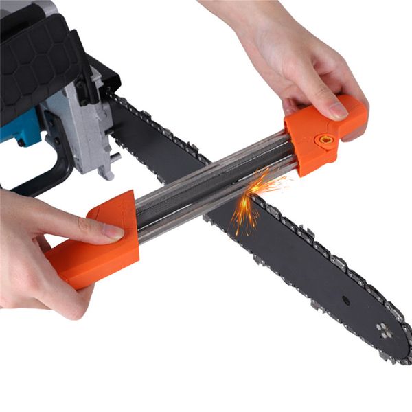 

easy file 2 in 1 chainsaw chain sharpener 5/32p 4.8mm chain grinding tool chainsaw cutter manual grinding new
