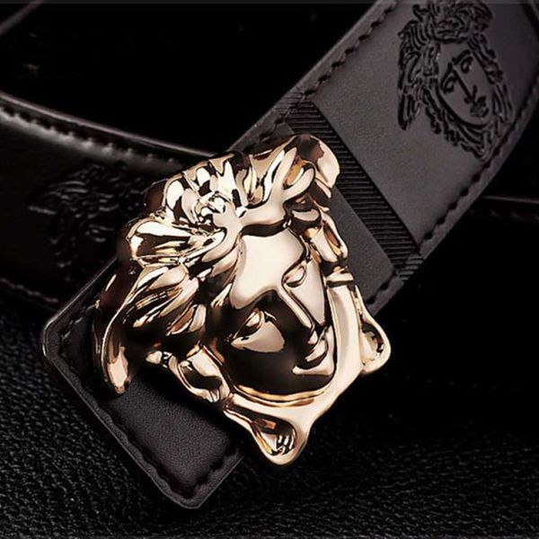 

2018 women's dressed men wear luxury quality designer business retro belt luxury style optional attribute gift delivery, Black;brown