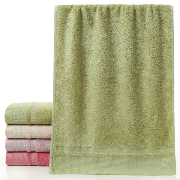 

plain dyed bamboo fiber face towel absorbent soft beach bath bamboo towels