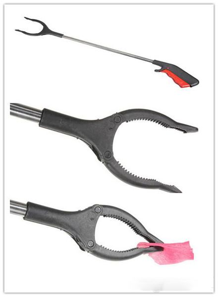 

new home long reach extend arm helping hand pick-up tools gripper claw reacher grabber
