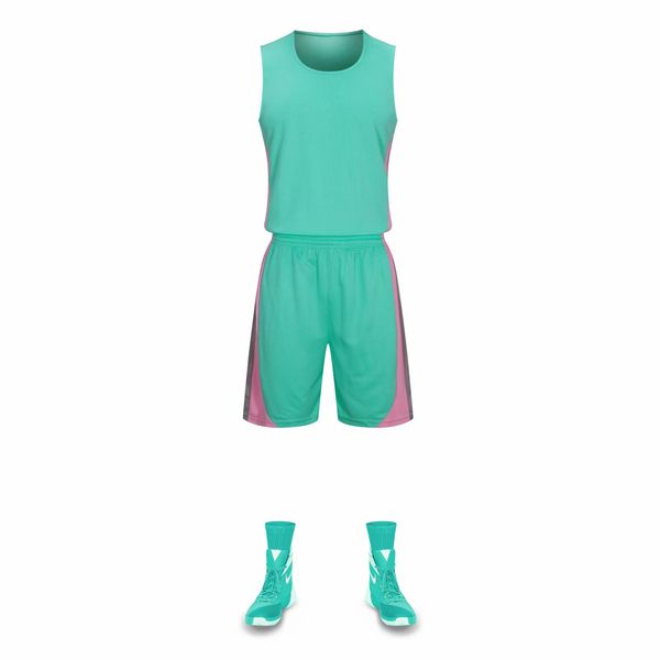 

custom shop basketball jerseys customized basketball apparel sets with shorts clothing uniforms kits sports design mens basketball a06-39, Blue;black