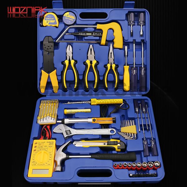 

original mechanic electrical electronic maintenance toolbox bolt driver pliers wrench household repair set box