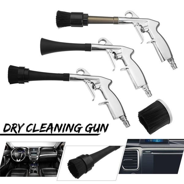 

car automobile interior cleaning gun air pulse car wash tools aluminium alloy auto parts
