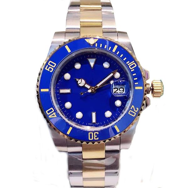 

luxury classic fashion man watches men's watch imported 2813 mechanical movement 316 stainless steel strap