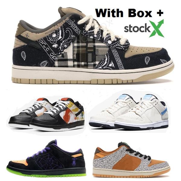 

2020 dunk low pro raygun safari tie-dye low truck it pack sb running shoes men women with box