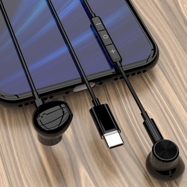 

me569 new arrival headset wired type c audio headphones in-ear hifi sound earphones cd level high-quality music enjoying