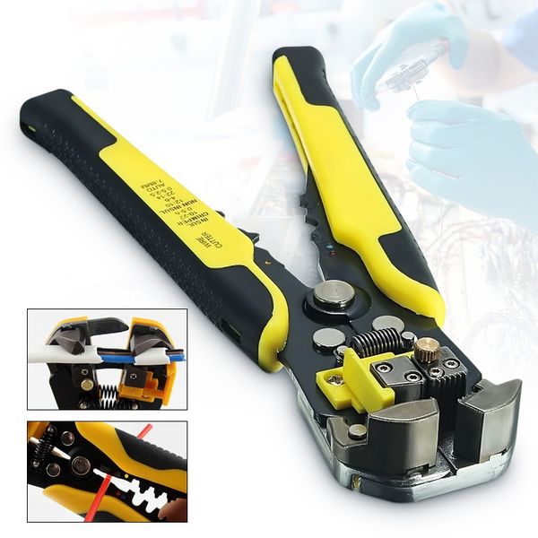 

automatic wire striper cutter electric stripping tools wire cable stripper crimper pliers crimping terminal hand cutting tool