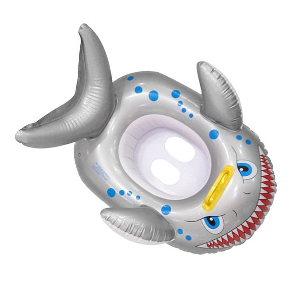 

quality kids inflatable swim seat float ring - fish life vest buoy