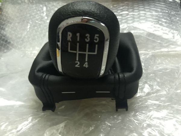 

fat for superb 2 ii 2 new 5 speed car manual gear shift knob with boot 3t0711113