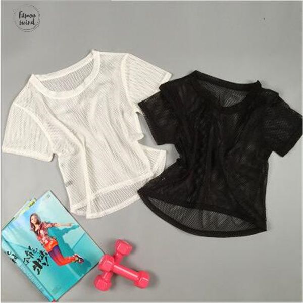 

футболка прохладный sexy see through t shirt new summer mesh майка топы camisetas feminino прозрачность чистая crop top, White