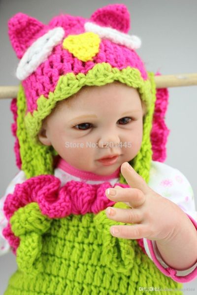 

игрушка 50 см супер реальный реалистичный мягкий силиконовый винил возрождается новорожденный ребенок