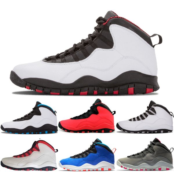 

designer chicago 10 10s men basketball shoes desert camo cement gs fusion red cool grey tinker powder blue trainers sports sneaker