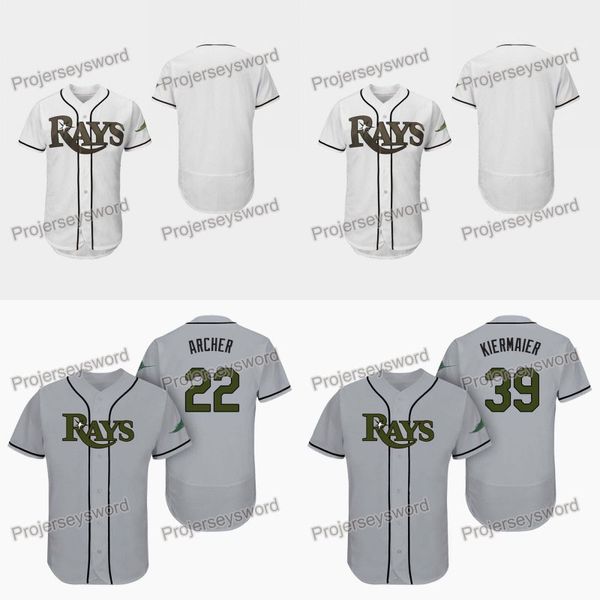 

Tampa Bay Kevin Kiermaier Memorial Day Rays Jersey 22 Chris Archer 39 Kevin Kiermaier Mens Womens Youth All Stitched Baseball Jerseys