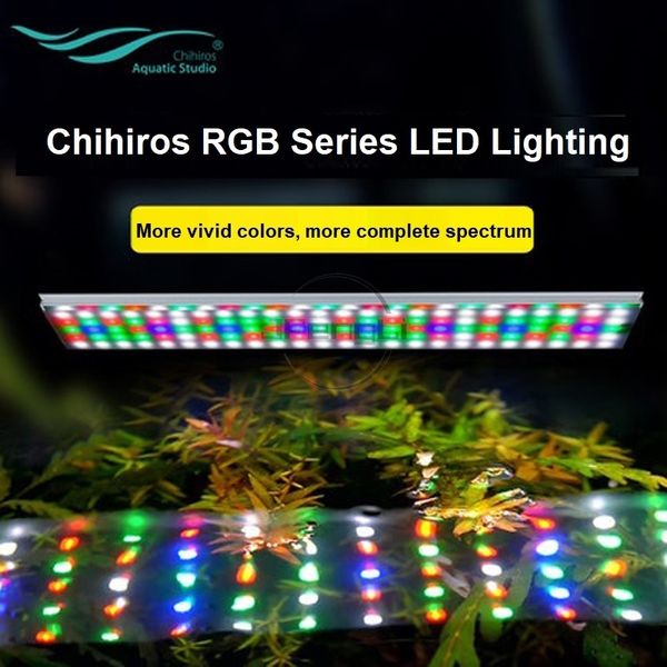

chihiros rgb series led lighting system plant light aquarium water plant fish tank multi-color commander smart gve plug