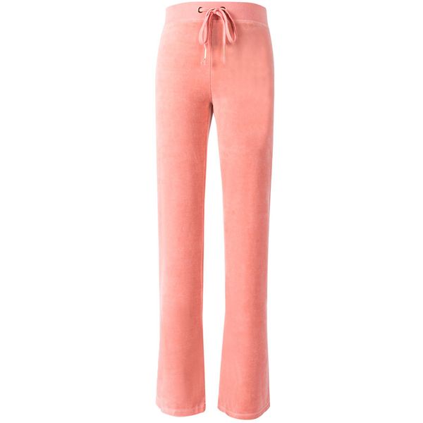 

women's pants & capris autumn winter trousers korean casual elastic high velvet women fashion pleuche wide leg pockets loose long pant, Black;white