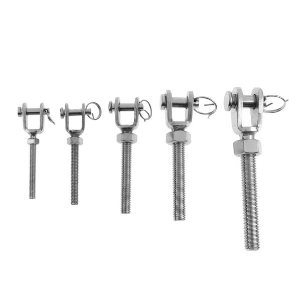 

m5 m6 m8 m10 m12 marine stainless steel jaw open bolt & nut replacement turnbuckle rigging screw for kayak canoe boat dinghy