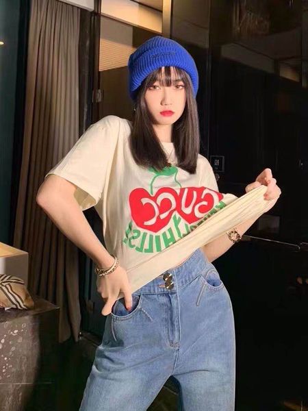 

mens fashion t-shirts men women trend print summer t-shirts letter print tees youth solid color print outdoorwear, White;black